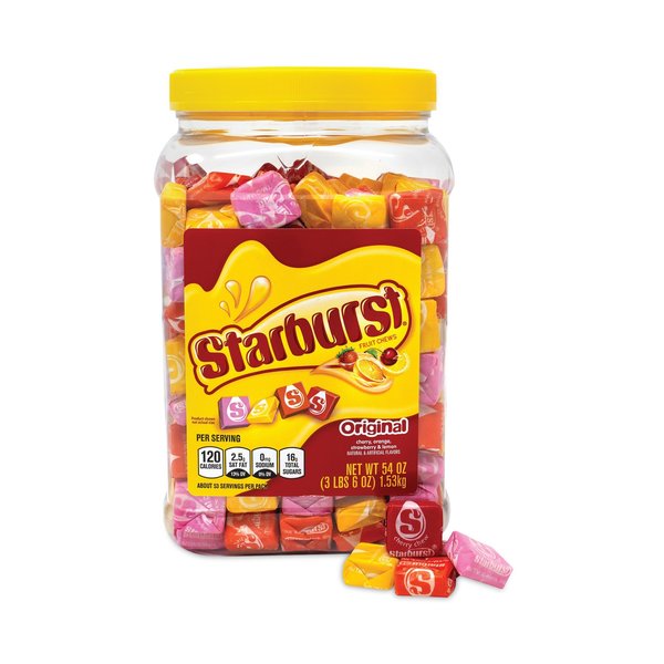 Starburst Original Fruit Chews, Assorted, 54 oz Tub 2259